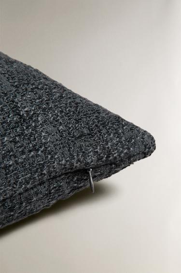 TERRY CUSHION COVER - Blue / Grey by Zara - Image 3