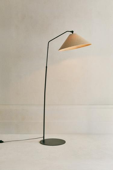 METAL FLOOR LAMP - Light beige by Zara