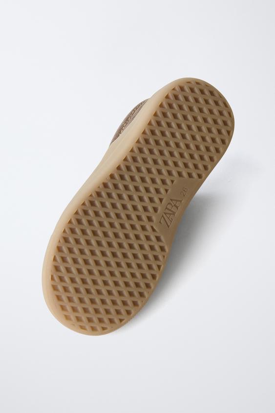 TENNIS À LACETS - Marron de Zara - Image 7