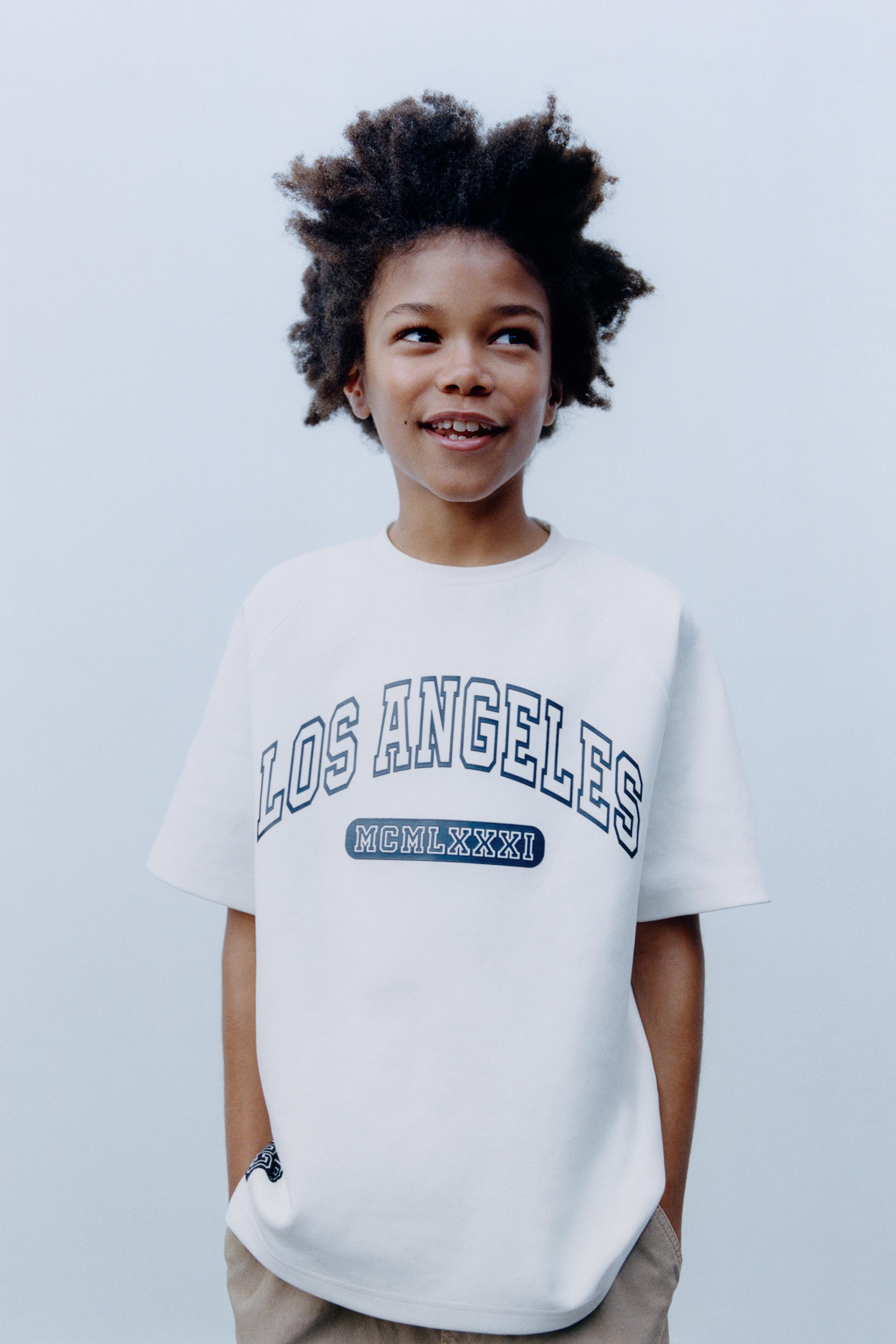 VARSITY T-SHIRT - White | ZARA United States