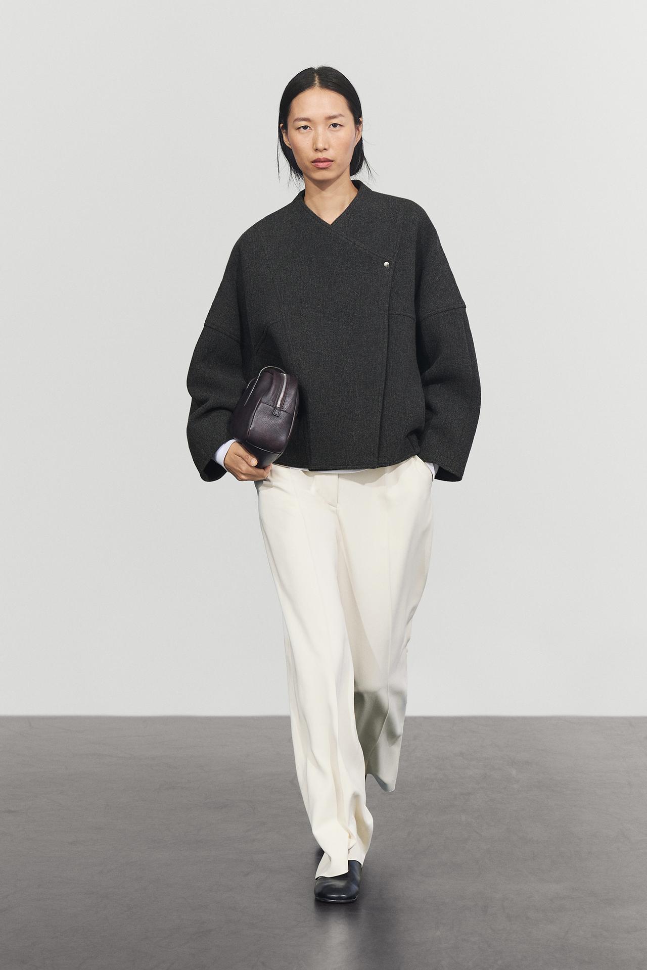 Wool blend bomber jacket — 205