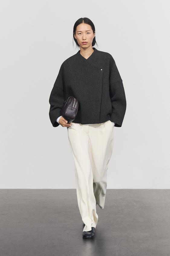 Zara Wool blend bomber jacket - 205 - Image 0