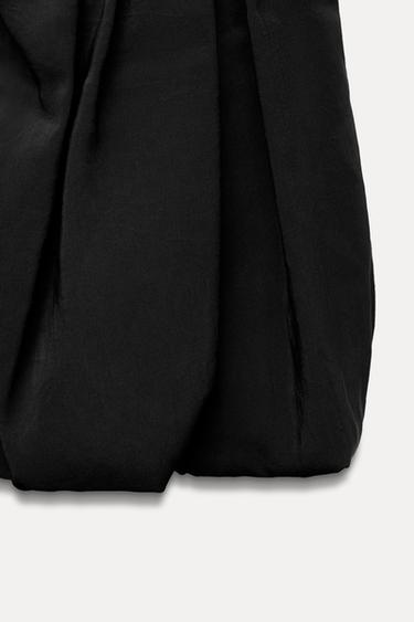 Zara BALLOON SKORT - Black