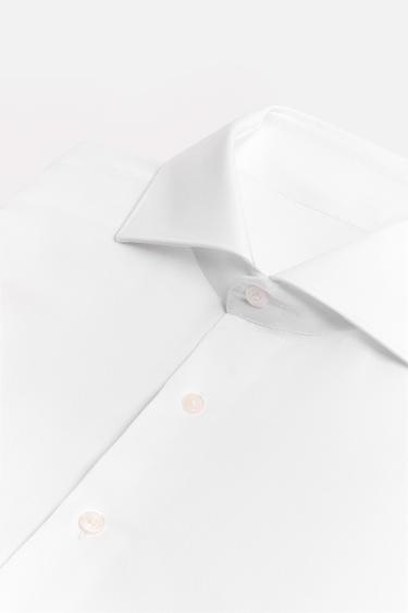 TEXTURED SHIRT - White by Zara - Image 8