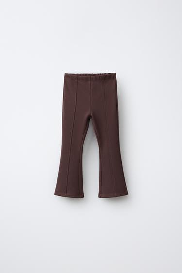 LEGGING FLARE - Marrón de Zara - Imagen 0