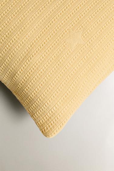 CHILDREN'S STAR CUSHION COVER - Lime by Zara - Image 1