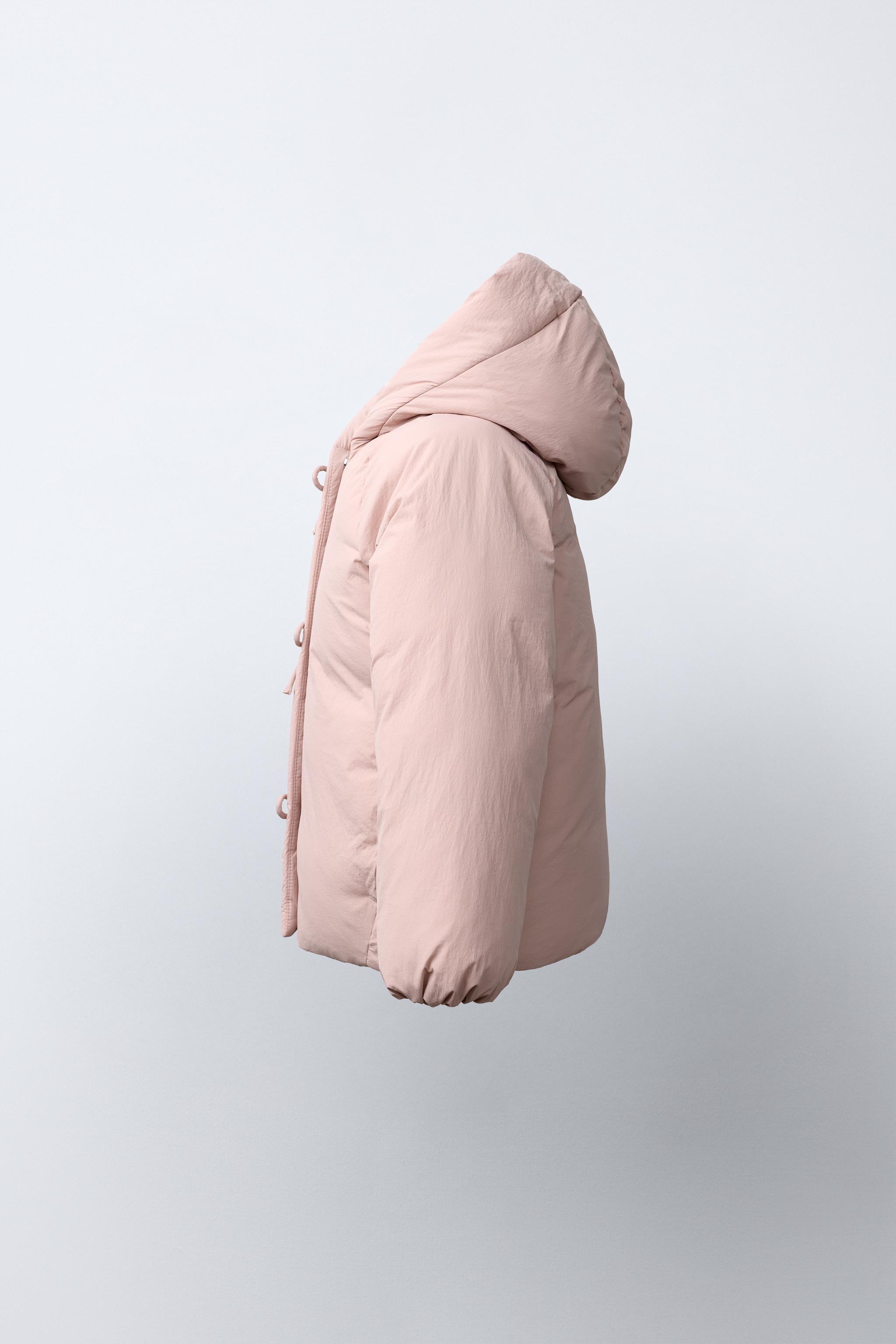 MANTEAU MATELASSÉ DÉPERLANT À NŒUDS