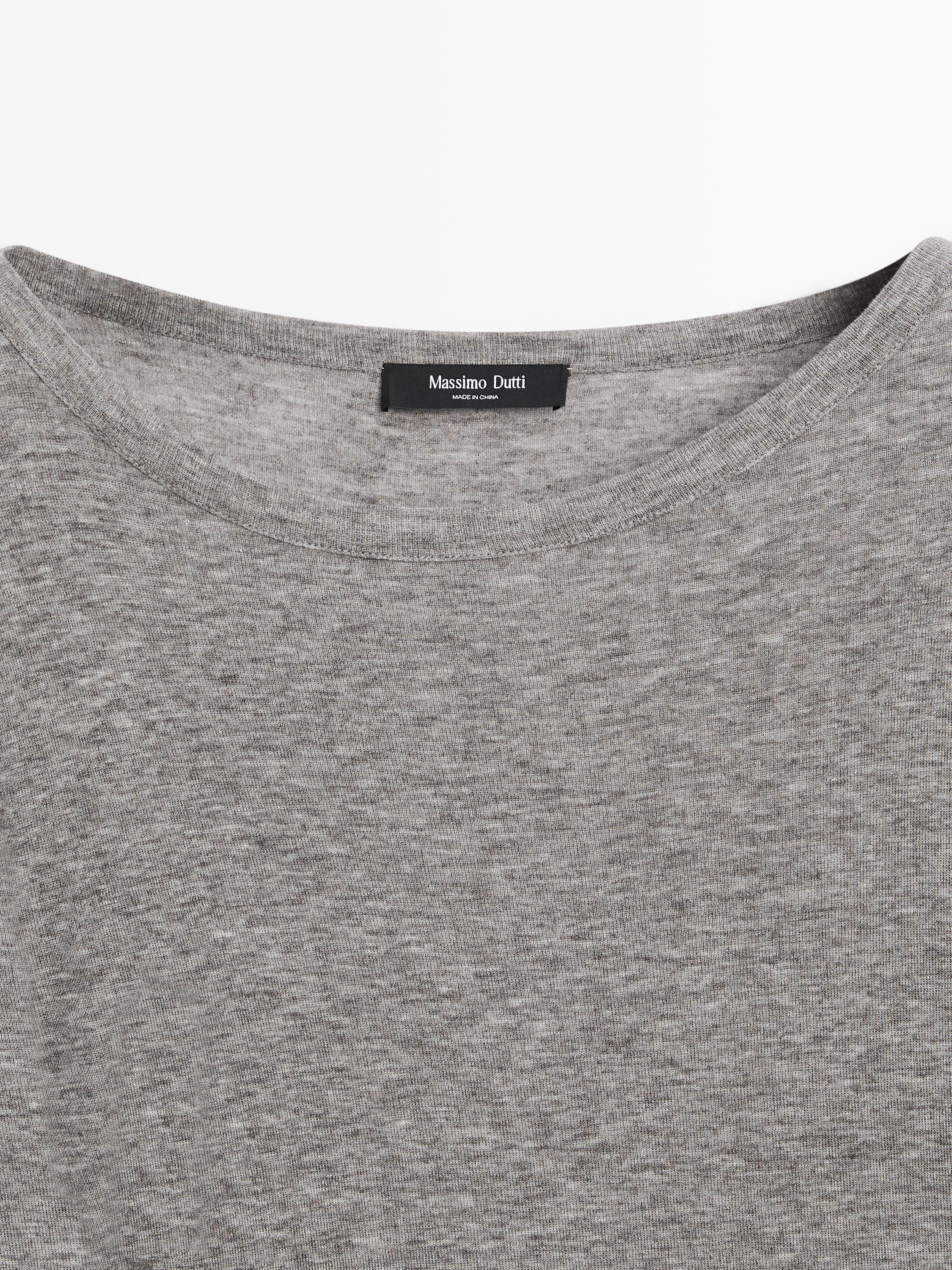 T-shirt with tie detail