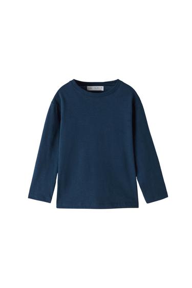 BASIC SLUB-KNIT T-SHIRT
