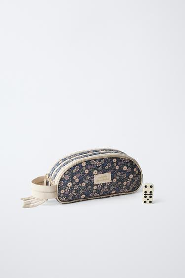 FLORAL PENCIL CASE - Blue by Zara - Image 5