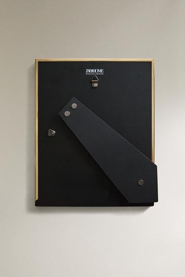 GOLDEN METAL PHOTO FRAME - Golden by Zara - Image 3