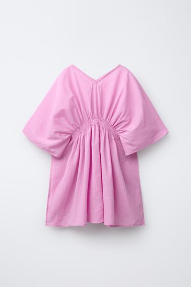 KAFTAN STRUCTURÉ - Lilas de Zara - Image 1