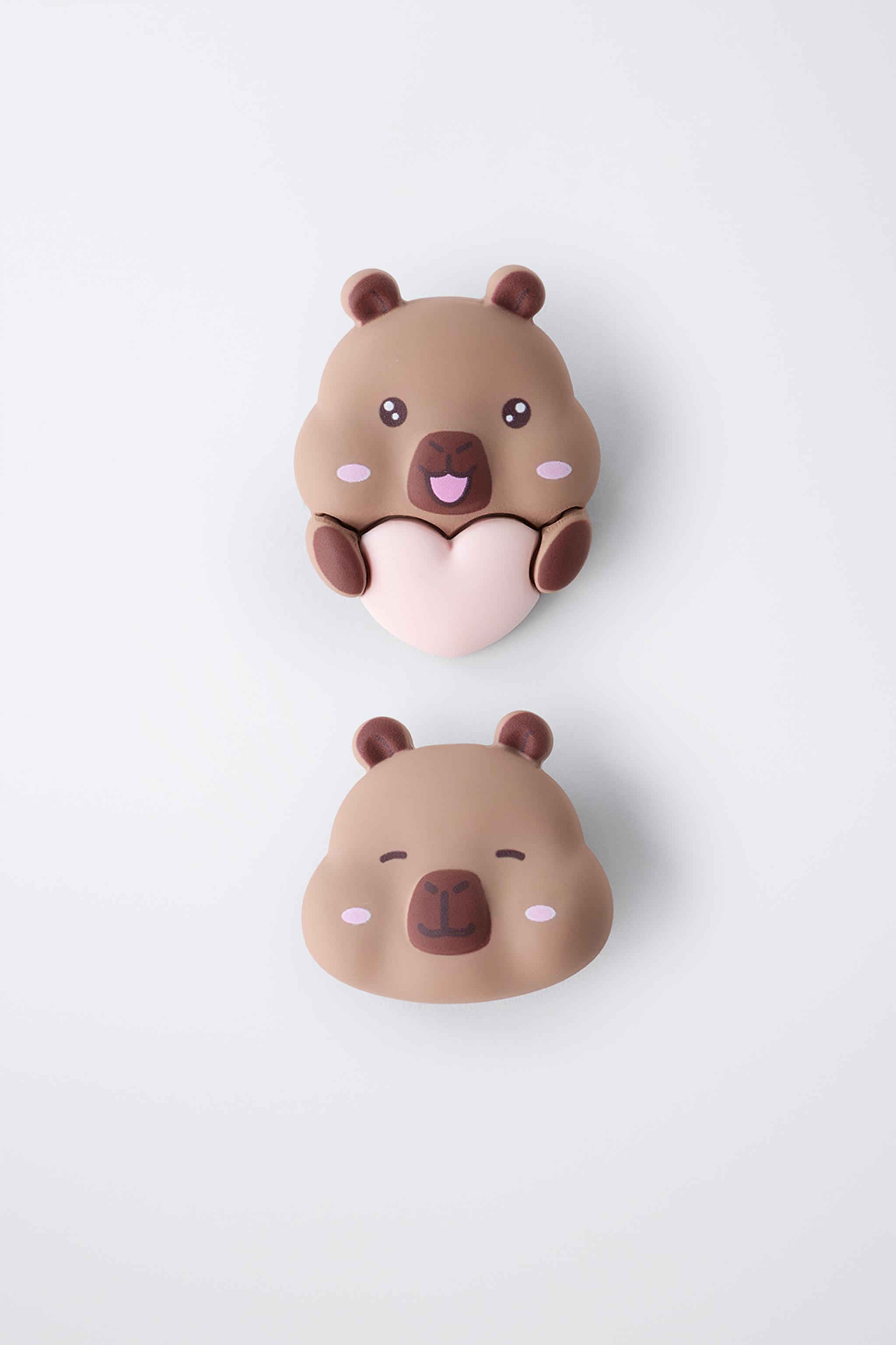 LOT DE DEUX PINCES CAPIBARA CAPYFUN ©