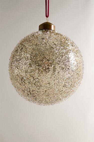 DÉCO SAPIN BOULE PAILLETTES NOËL - Or de Zara - Image 3