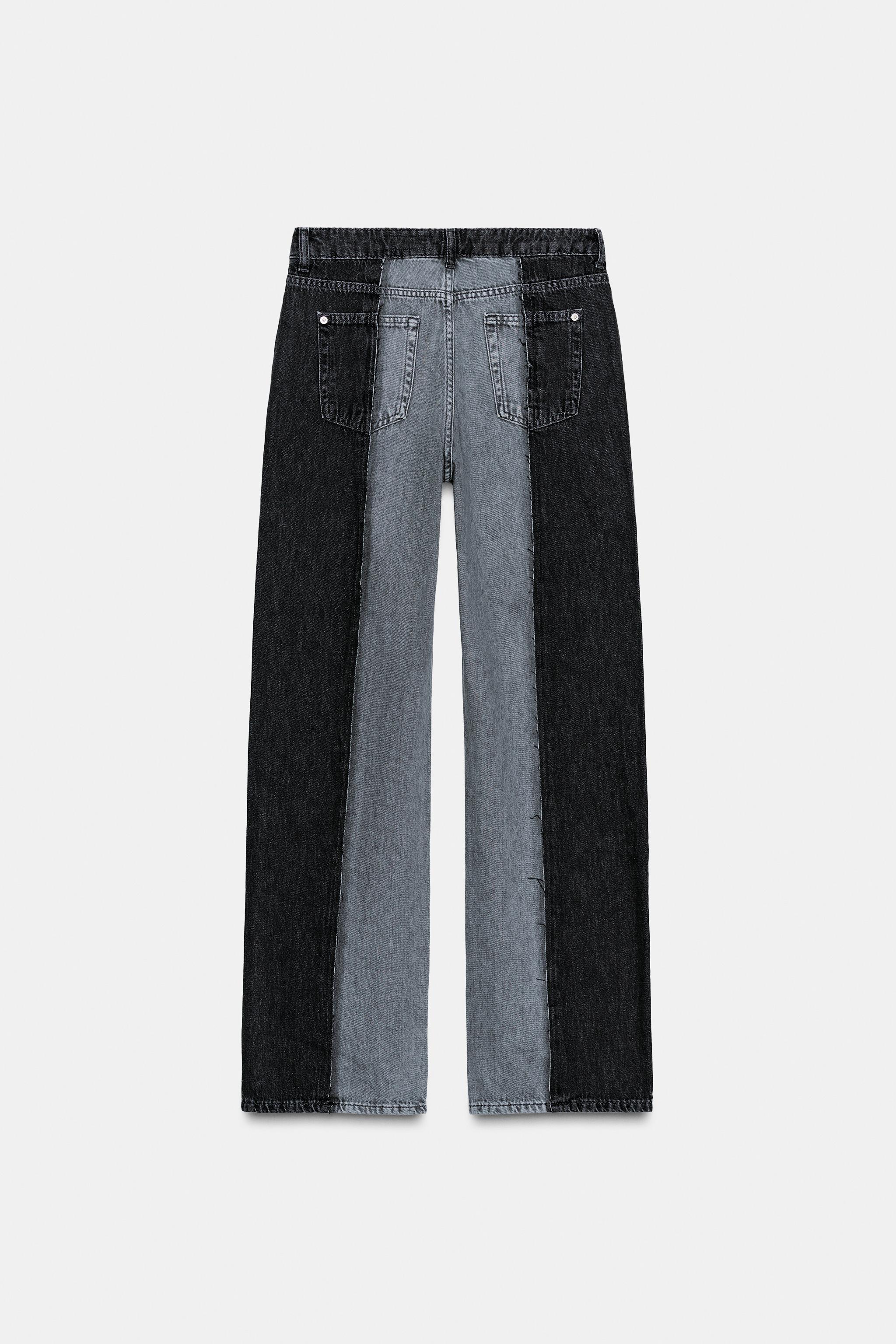 Z1975 YÜKSEK BEL GENİŞ PAÇA KOMBİNE JEAN - Görsel 7