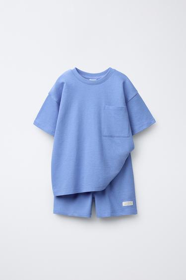 6-14 JAAR/ EFFEN PYJAMA - Blauw van Zara - Afbeelding 0