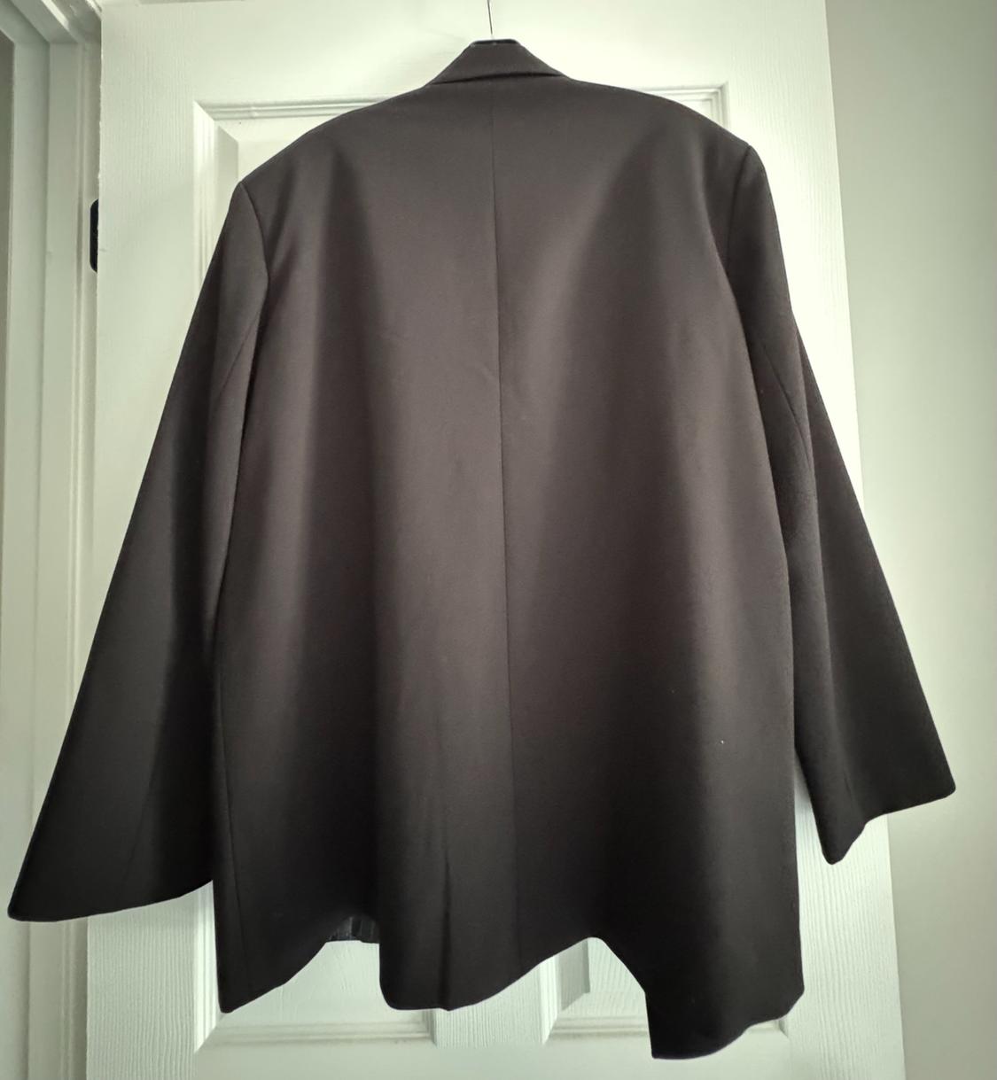 OVERSIZED DOUBLE BREASTED BLAZER WITH DOUBLE LAPEL - Image 2
