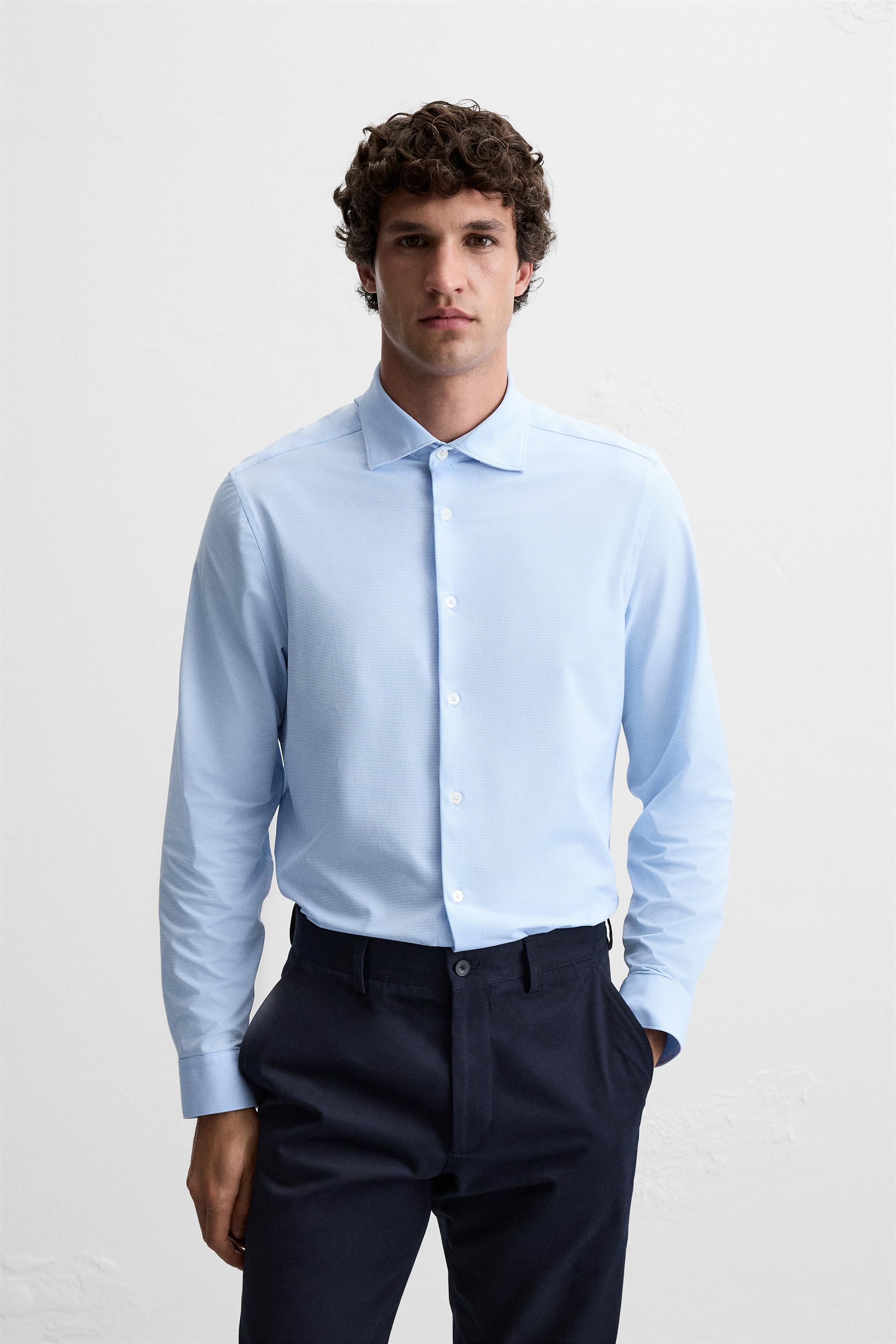 Button Down Camisa Super Slim Fit Zara Zara Camicia Super Slim Fit Camicie Da Uomo ZARA Italia