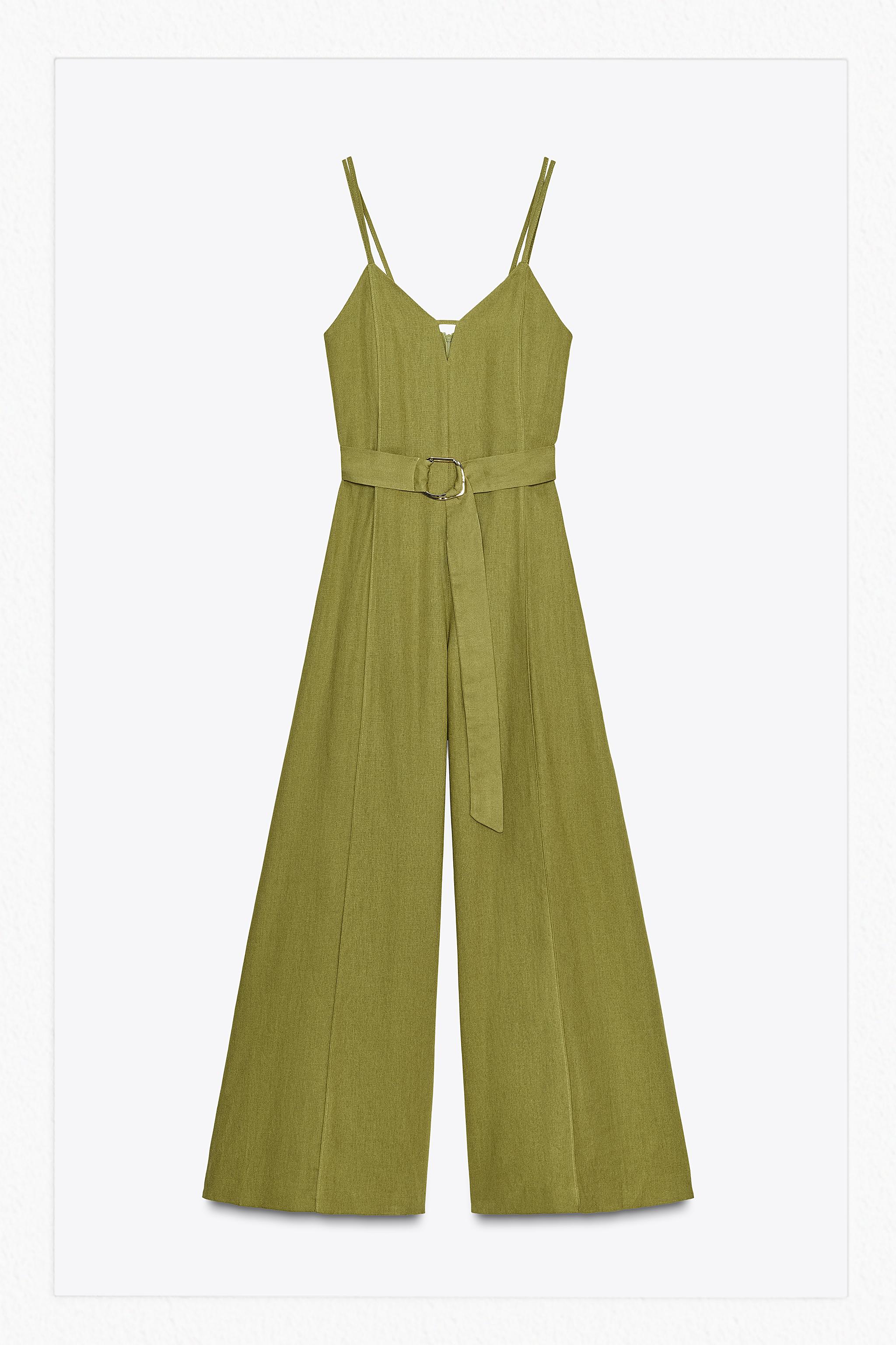 新品 ZARA 定価10,990円 クロシェ編み リネン ジャンプスーツ M ZARA - 新品ZARA サテンジャンプスーツの通販 by aksf's shop