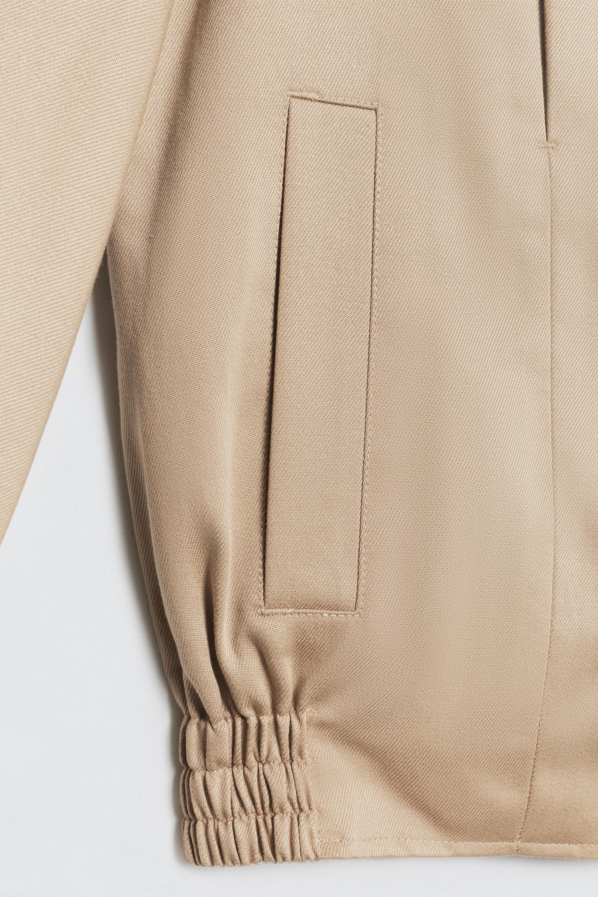 リラックスフィットポケットジャケット Soshiotsuki x ZARA - ベージュ