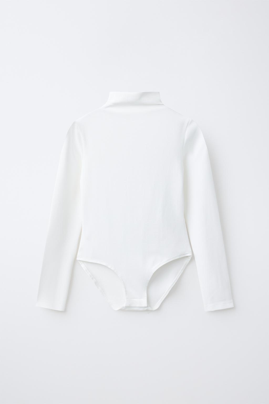 POLYAMIDE LONG SLEEVE BODYSUIT