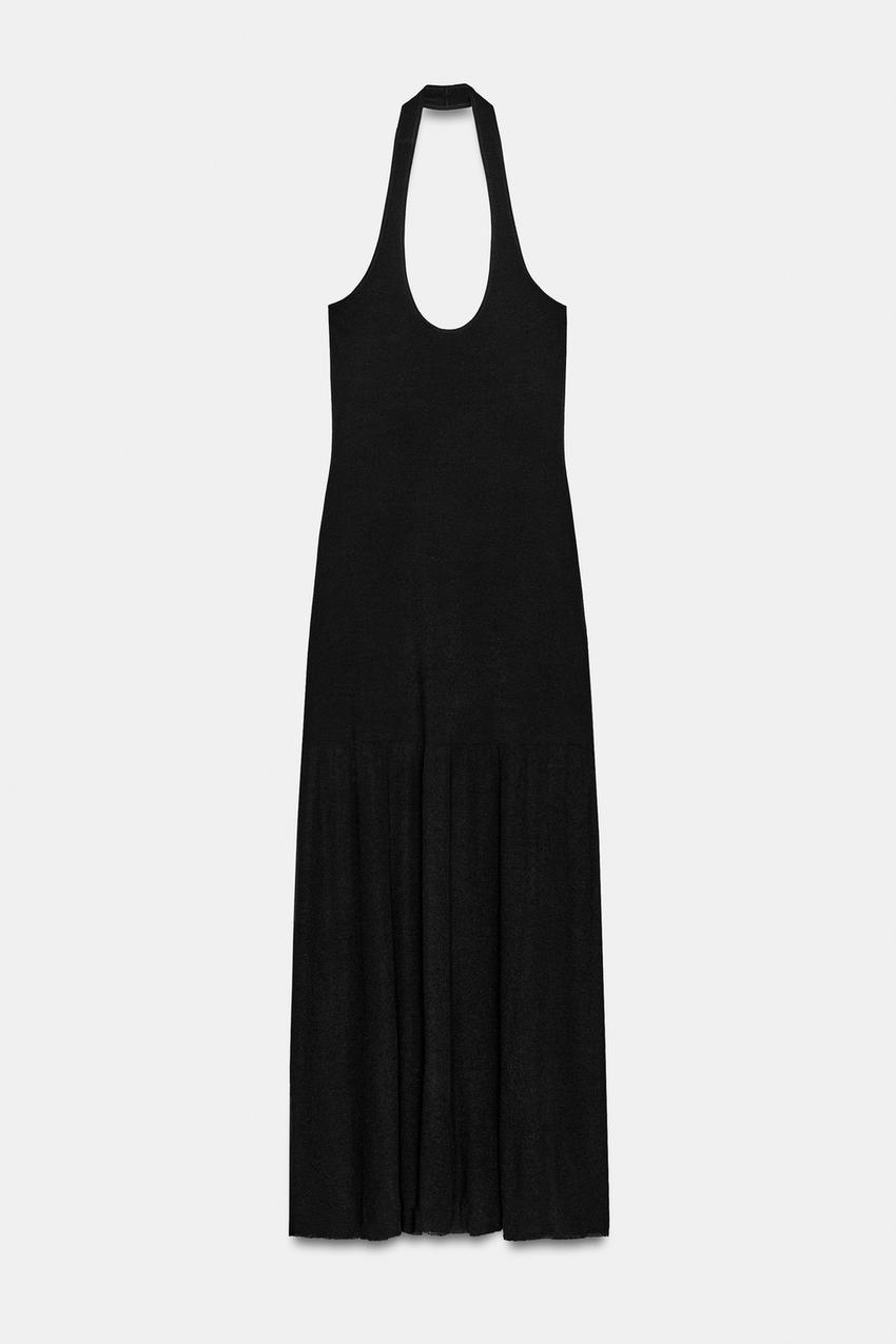 COMBINED KNIT DRESS - Black | ZARA Australia