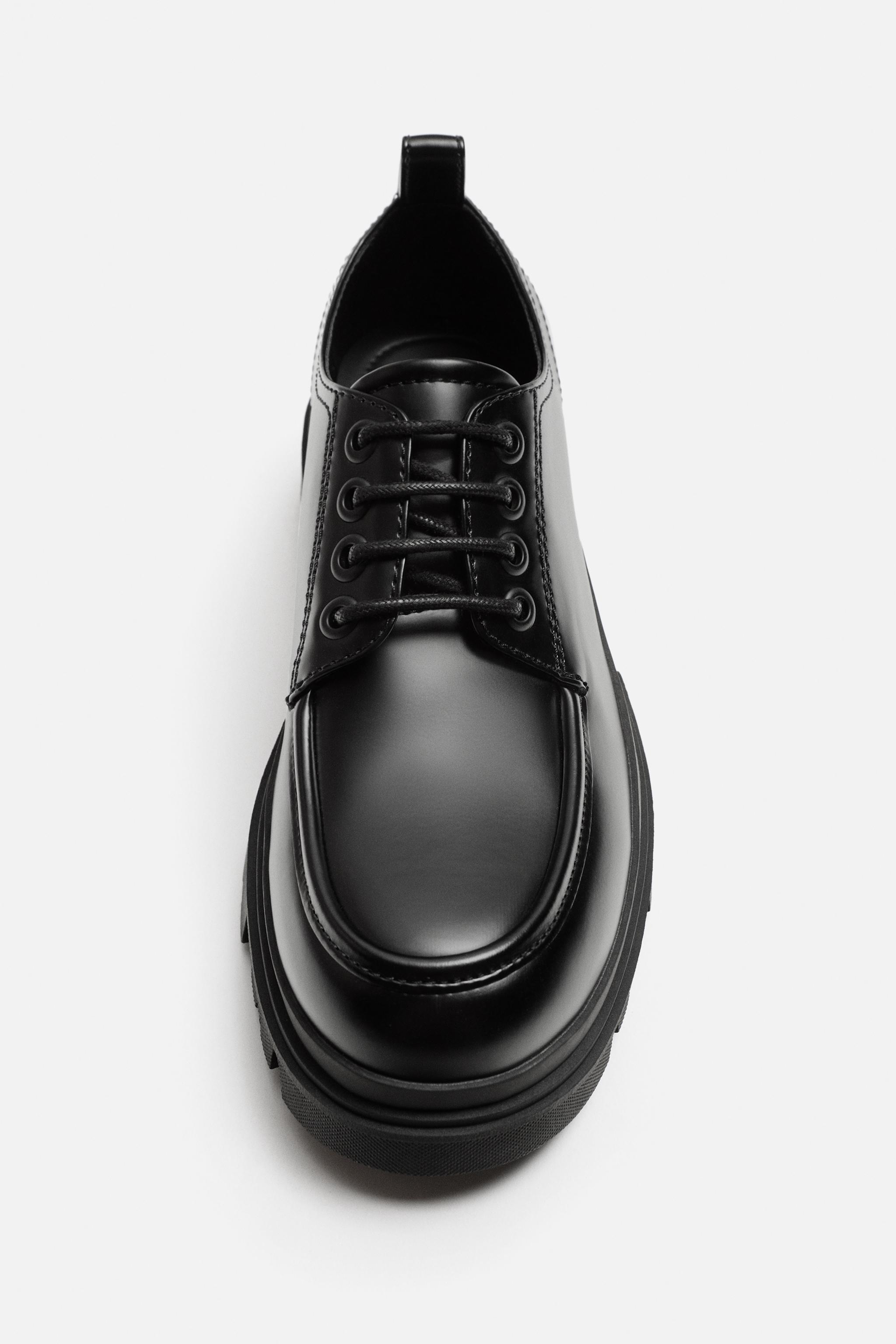 MEN'S 3EYELET MOC TOE BLACK 在原みゆ紀 MEN'S 3EYELET MOC TOE BLACK