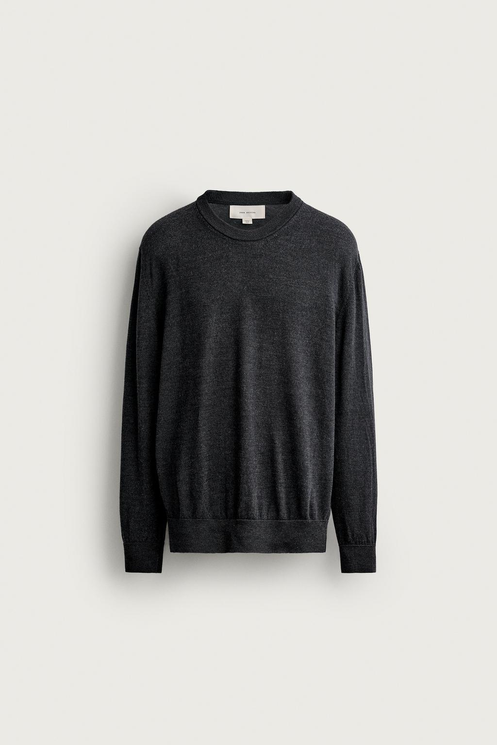 100% WOOL REGULAR FIT JUMPER