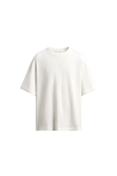 CAMISETA ESTAMPADO DADOS - Blanco de Zara