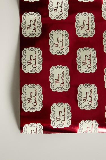 MERRY CHRISTMAS GIFT WRAP — Red 1