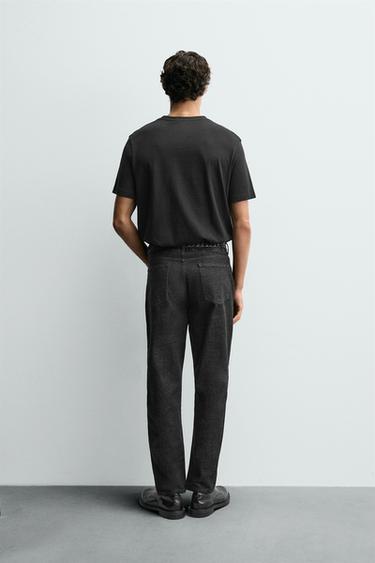 JEAN COUPE SLIM - Noir de Zara - Image 2