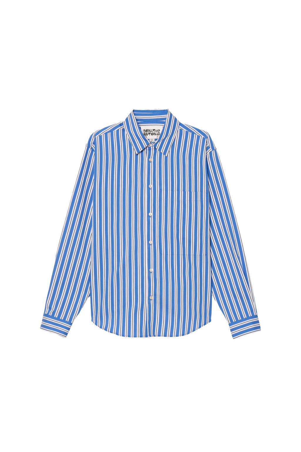 RELAXED FIT STRIPED SHIRT