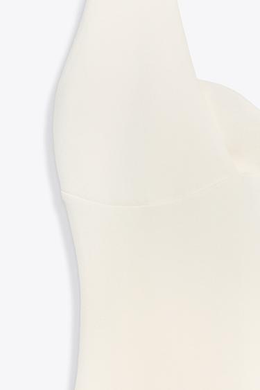 COMBINAISON INTERLOCK FLARE - Écru de Zara - Image 10