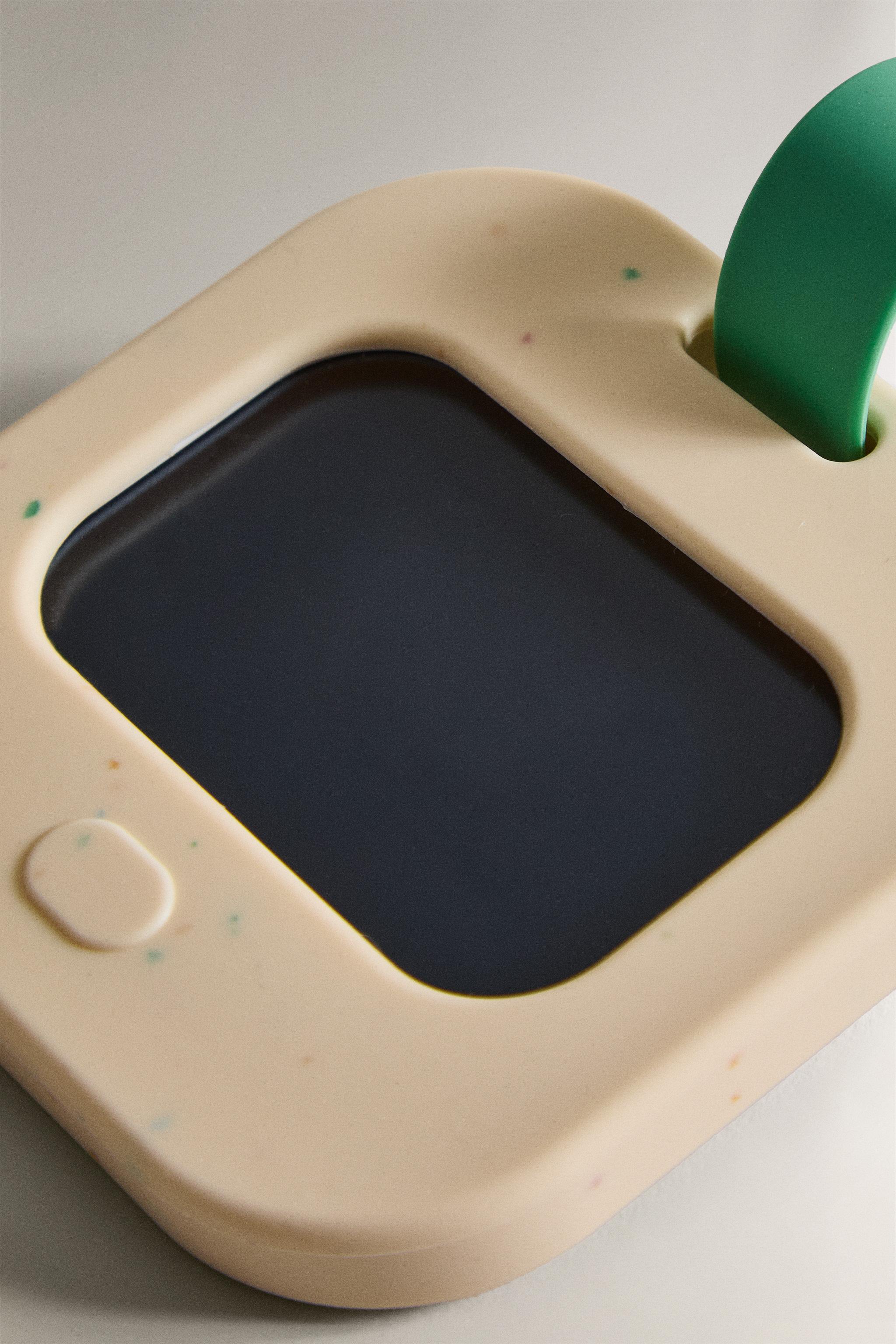 KIDS' SLATE BOARD AND BACKPACK TOY — Multicoloured