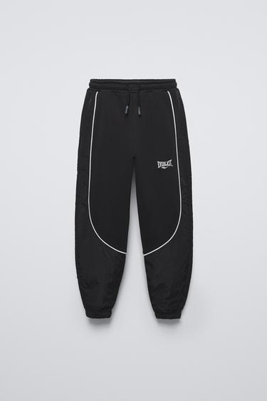 EVERLAST © WORLDWIDE INC. CONTRAST JOGGERS - Black by Zara - Image 0