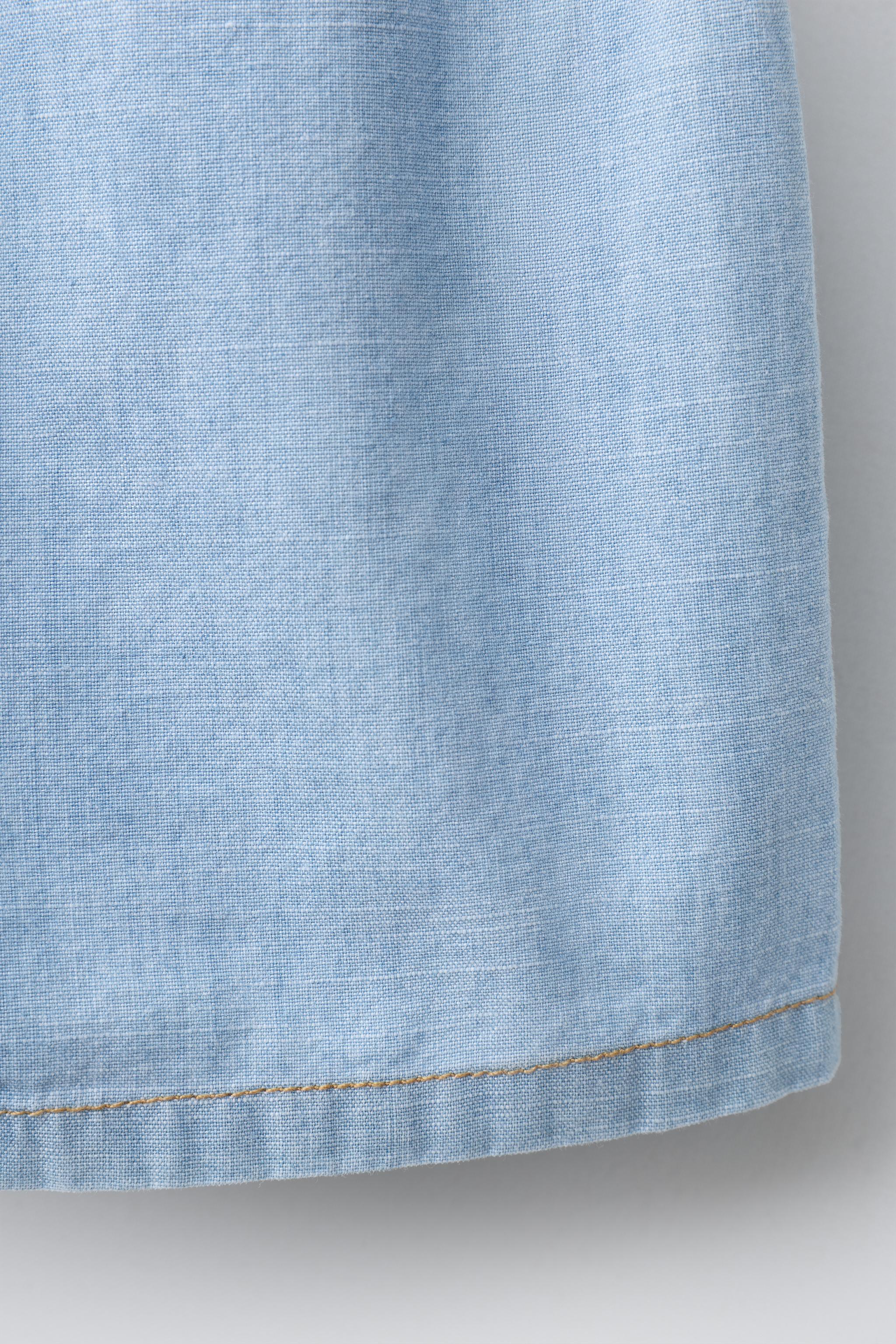 Детские шорты Zara DENIM POCKET SHORTS — фото 4