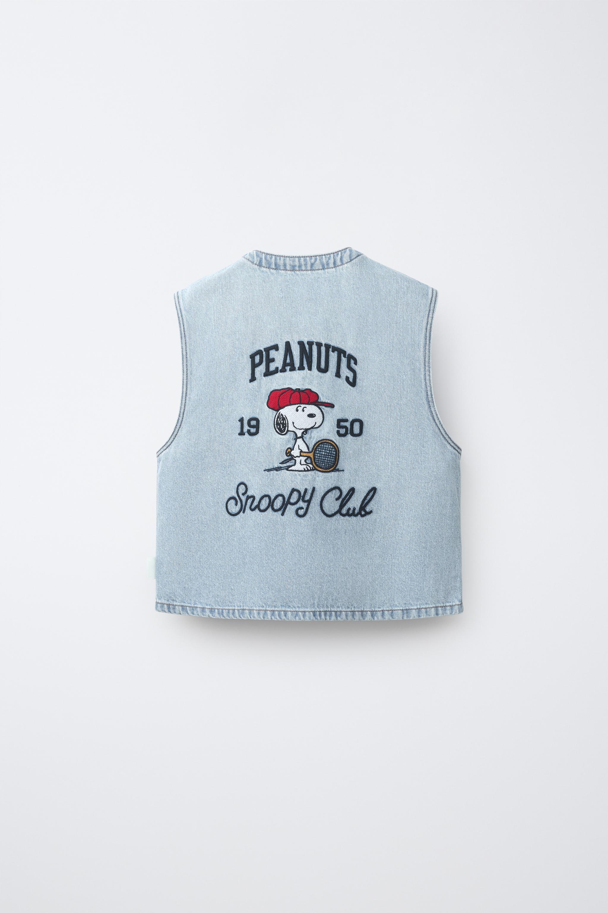 GILET EN JEAN SNOOPY PEANUTS™