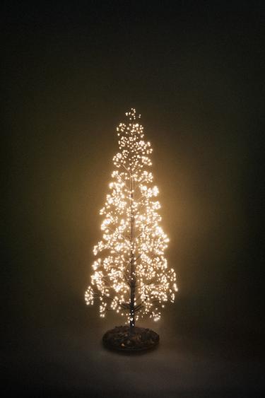 Zara LED LIGHT CHRISTMAS TREE (59.1") - Black