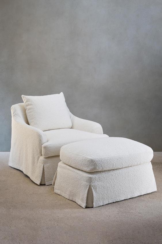 FOOTSTOOL 01 - Écru de Zara - Image 0