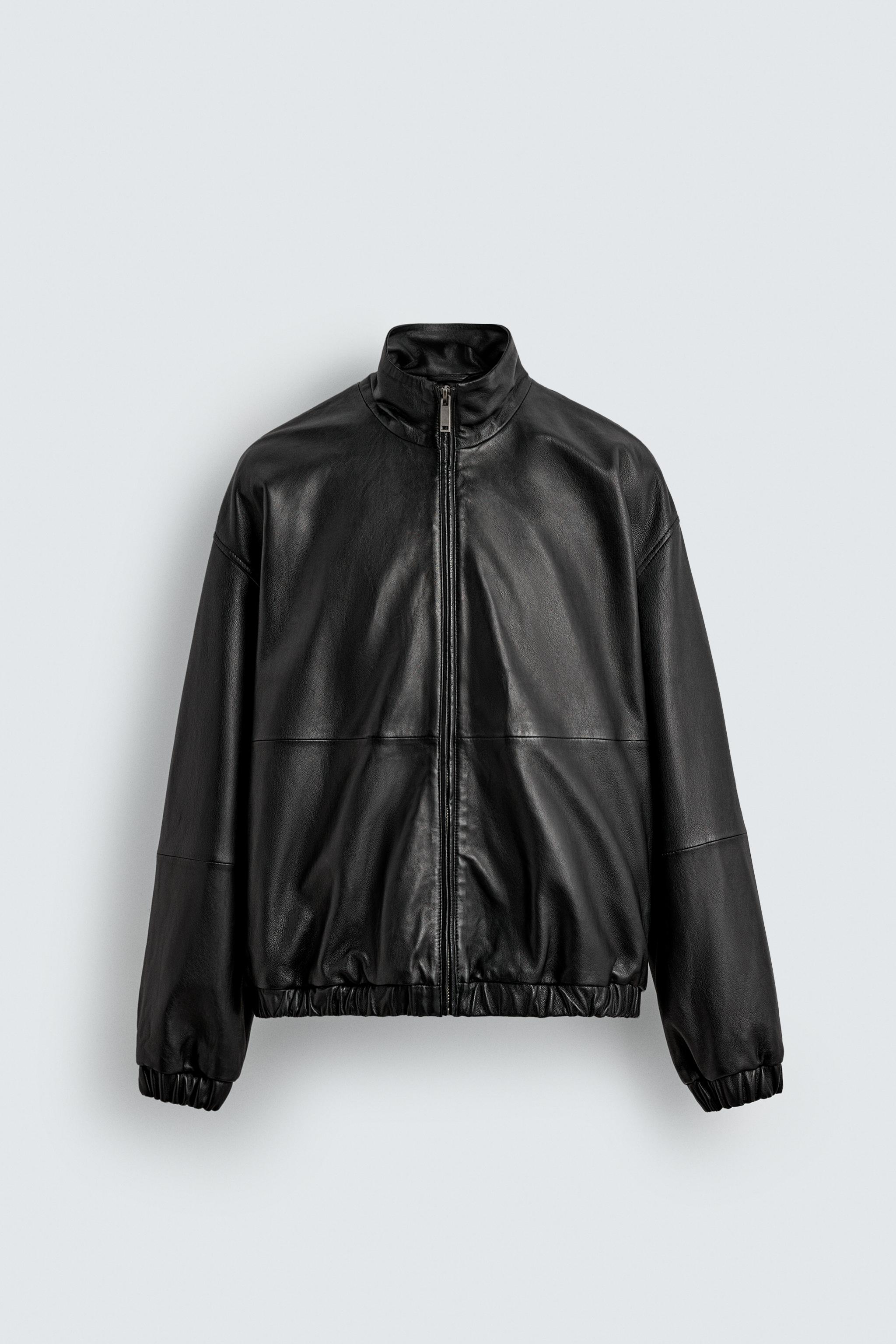 LIMITED EDITION LEATHER JACKET - Black | ZARA South Africa