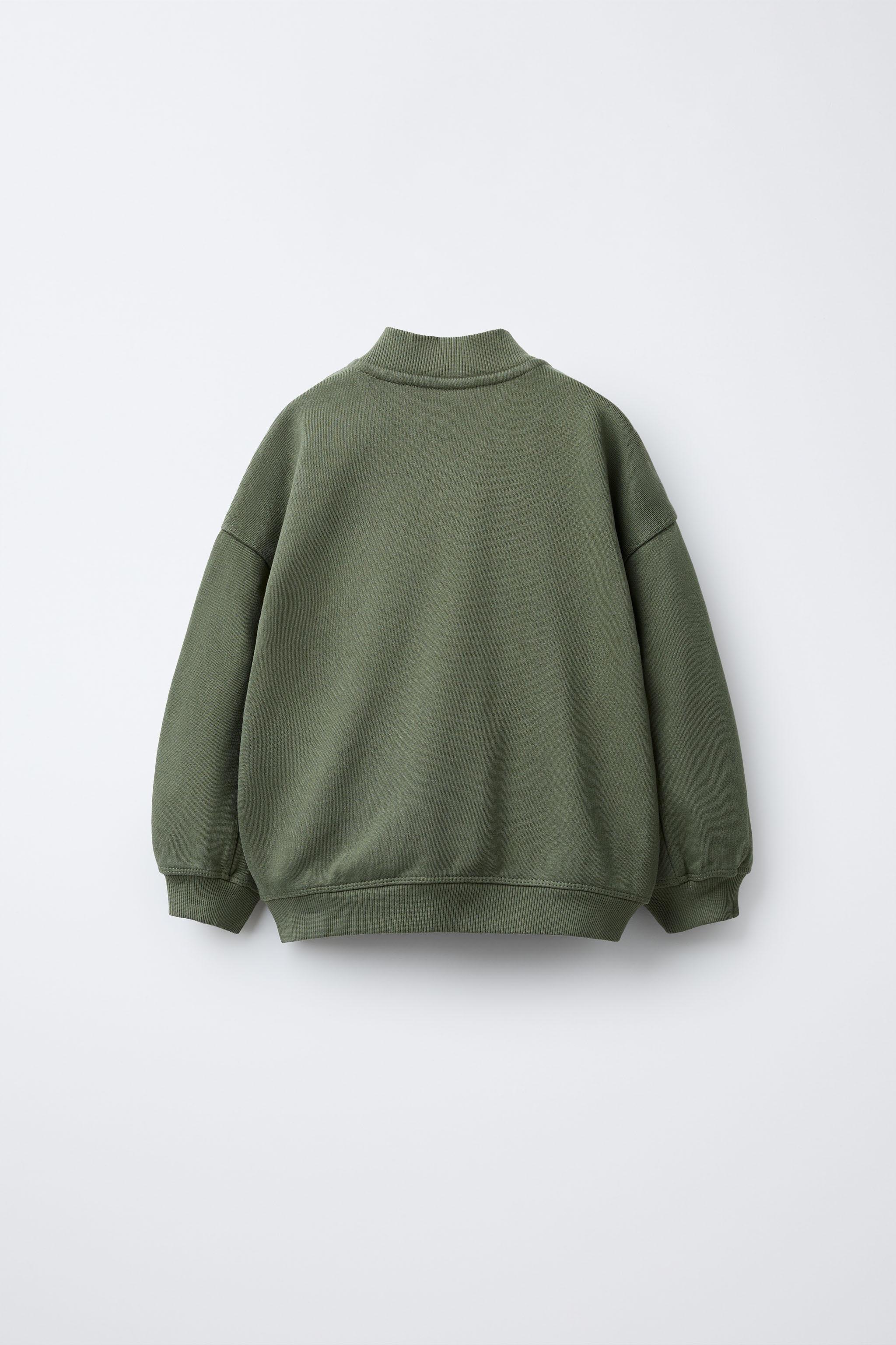 BLOUSON BOMBER MOLLETON LOGO