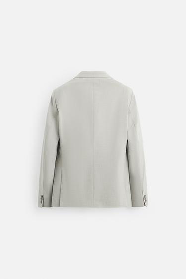 COMFORT SUIT BLAZER - Stone by Zara - Image 8