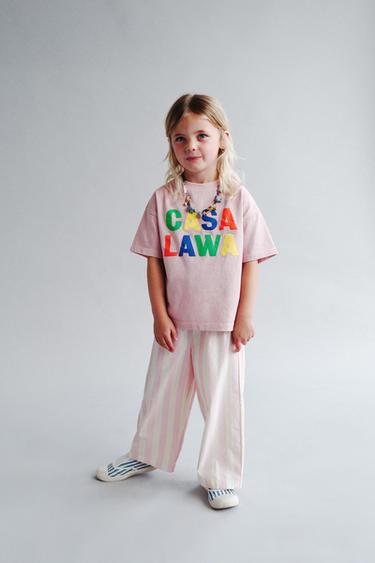 Zara CASA LAWA © X ZARA KIDS PRINT T-SHIRT - Pink