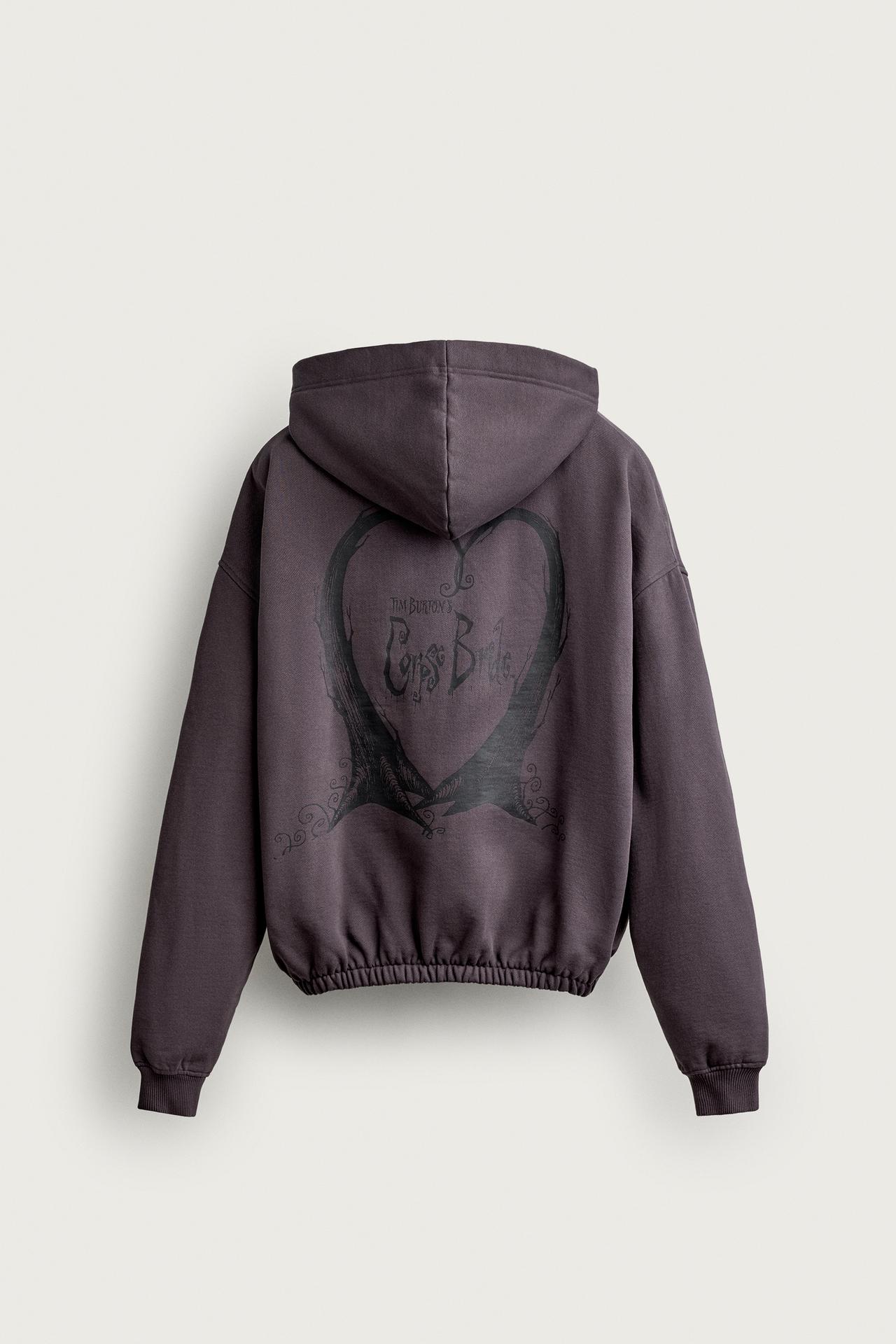 CORPSE BRIDE HOODIE — Purple