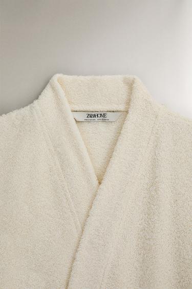 (420 GXM²) PEIGNOIR COTON PREMIUM - Ivoire de Zara - Image 1