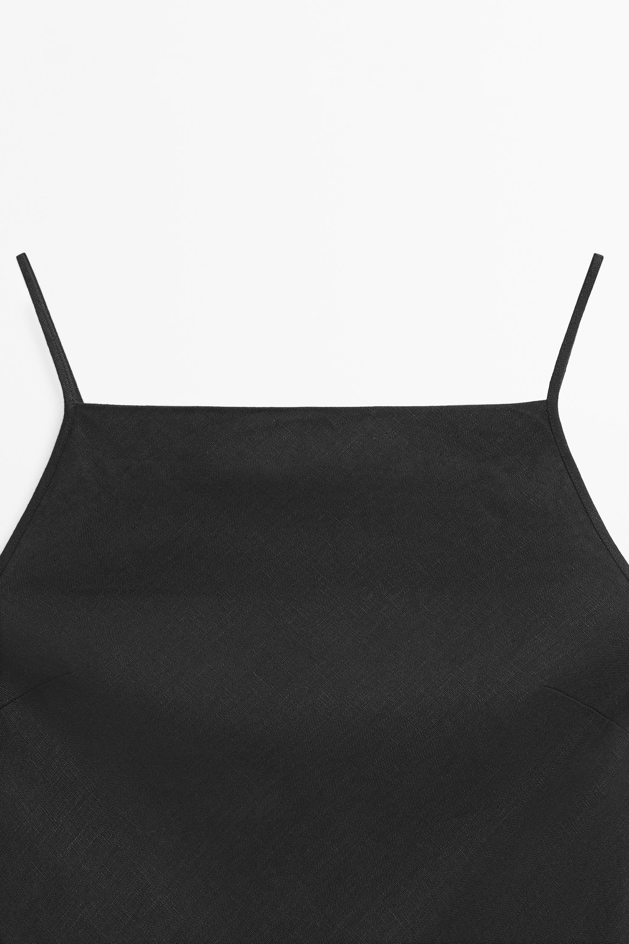 Robe midi 100 % lin