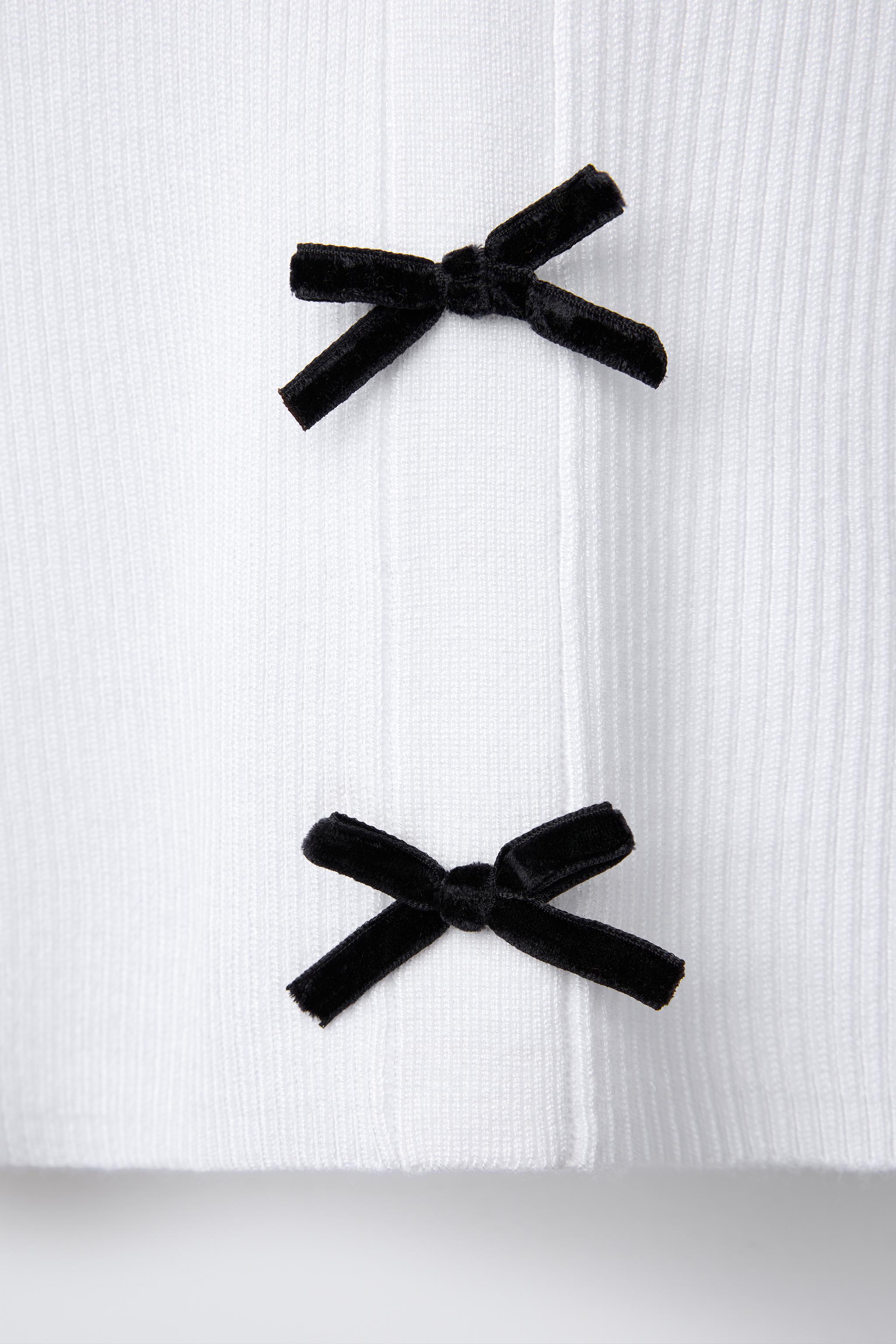 BOW KNIT VEST