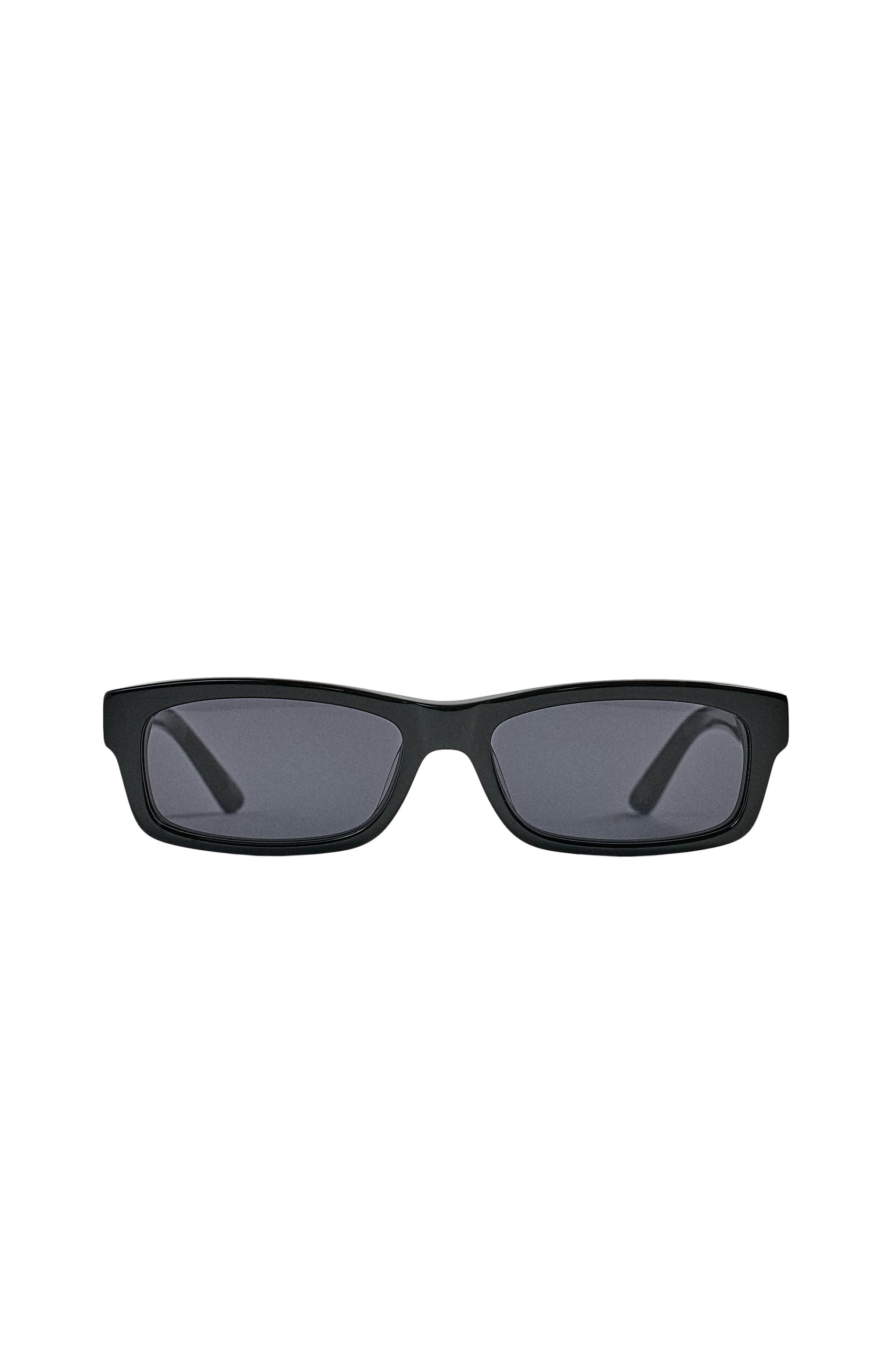ZARA RECTANGULAR SUNGLASSES LIMITED EDITION RECTANGULAR SUNGLASSES - Black | ZARA United  main image 2
