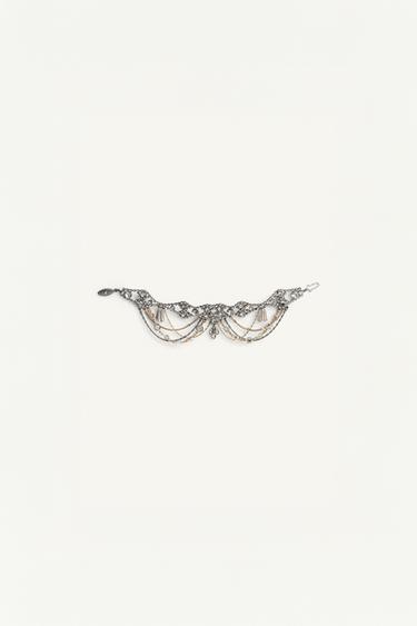 Zara LIMITED EDITION SHIMMER BRACELET - Gold / Silver