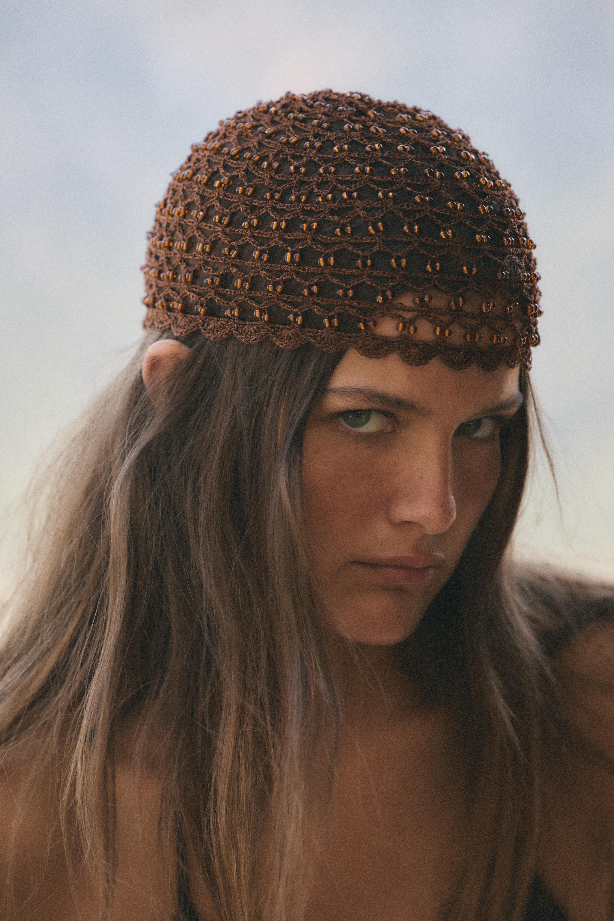 BONNET CASQUETTE CROCHET FANTAISIE